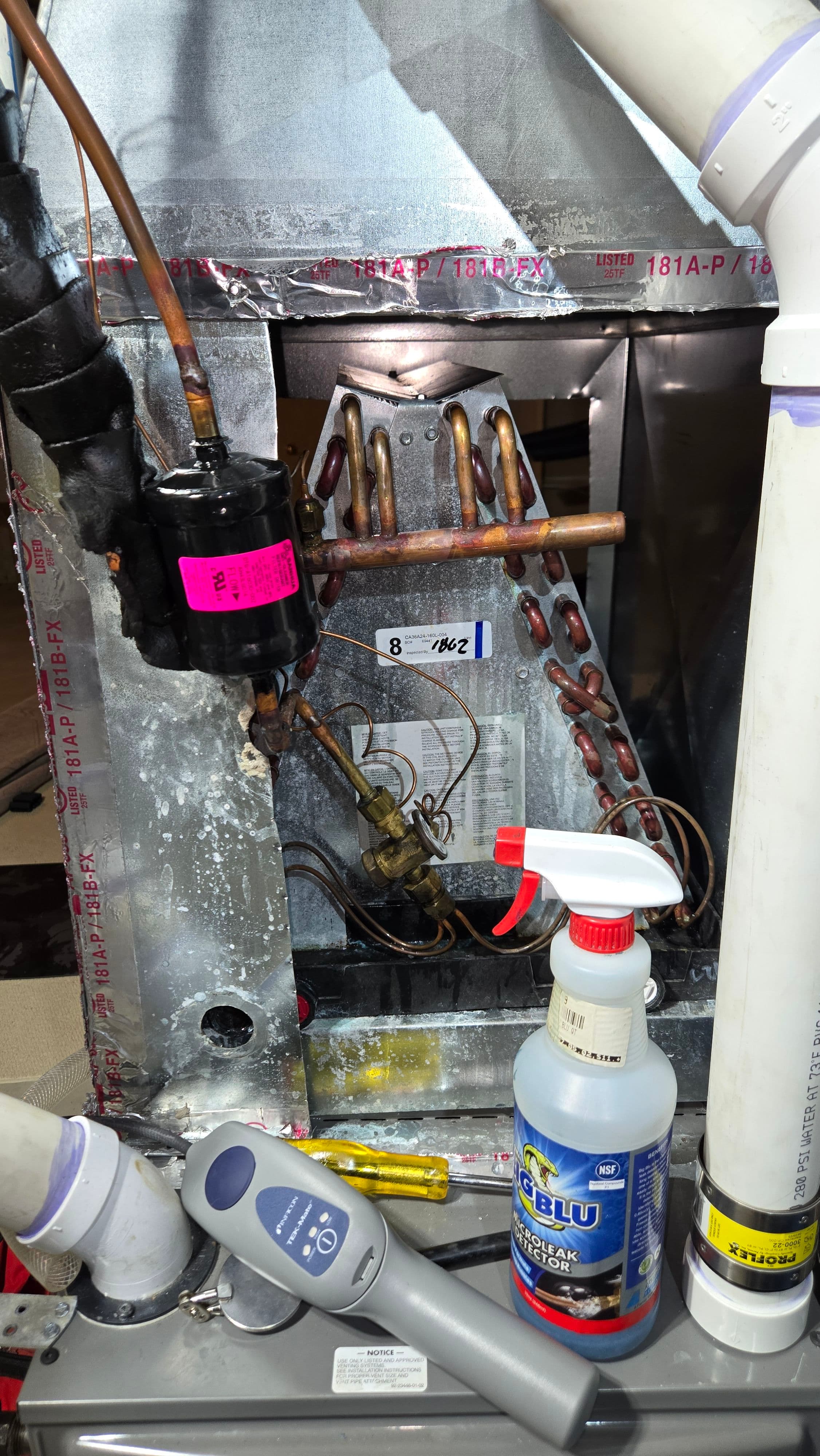 Project HVAC Leak Check Catches Hidden Problem in Victoria image