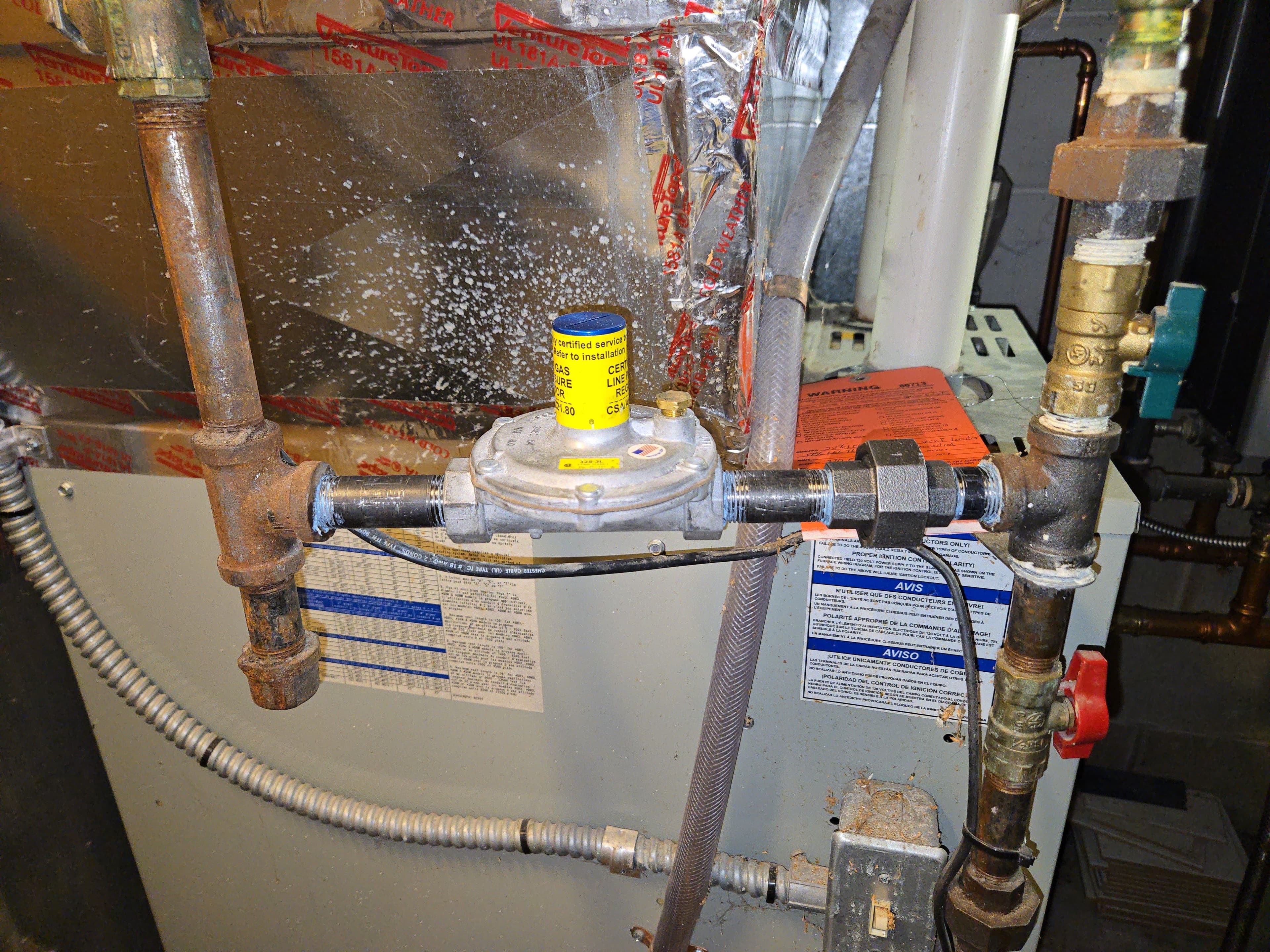 Project Red-Tagged Gas Regulator Swapped Out and Back in Service image
