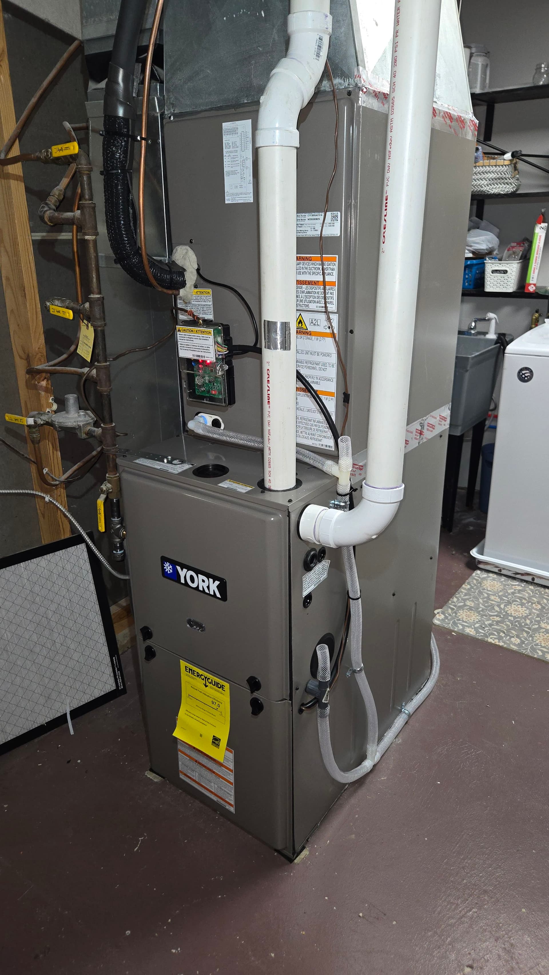 Full York Furnace and A/C System Installation in Eden Prairie image