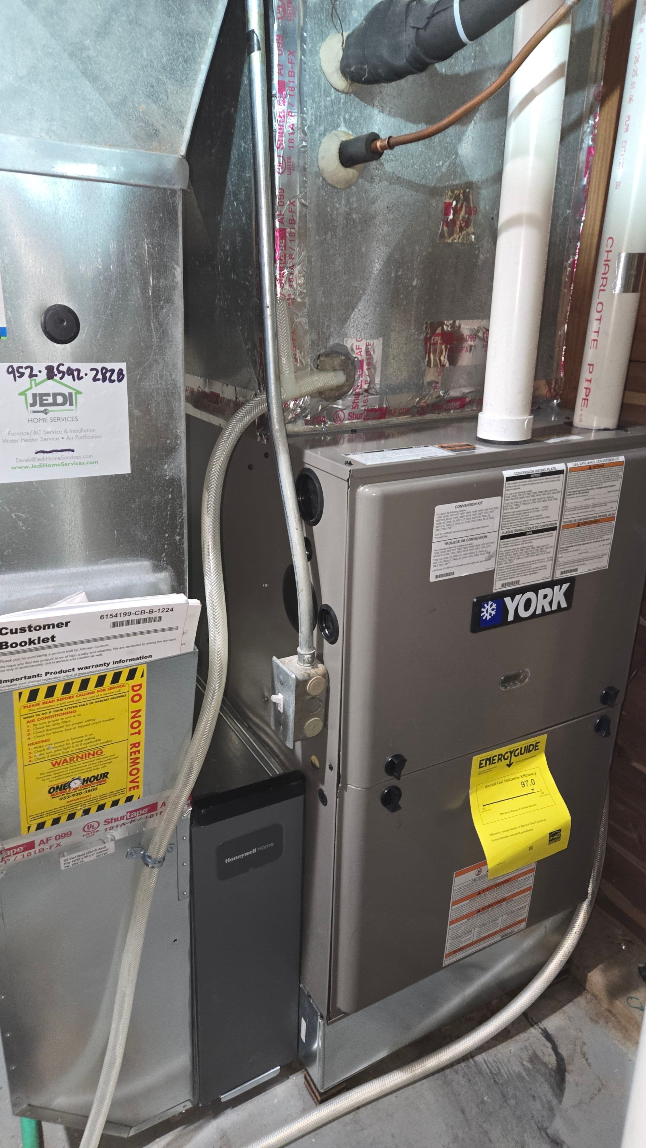 Project High Efficient Furnace Replacement Keeps Minnetrista Cozy image