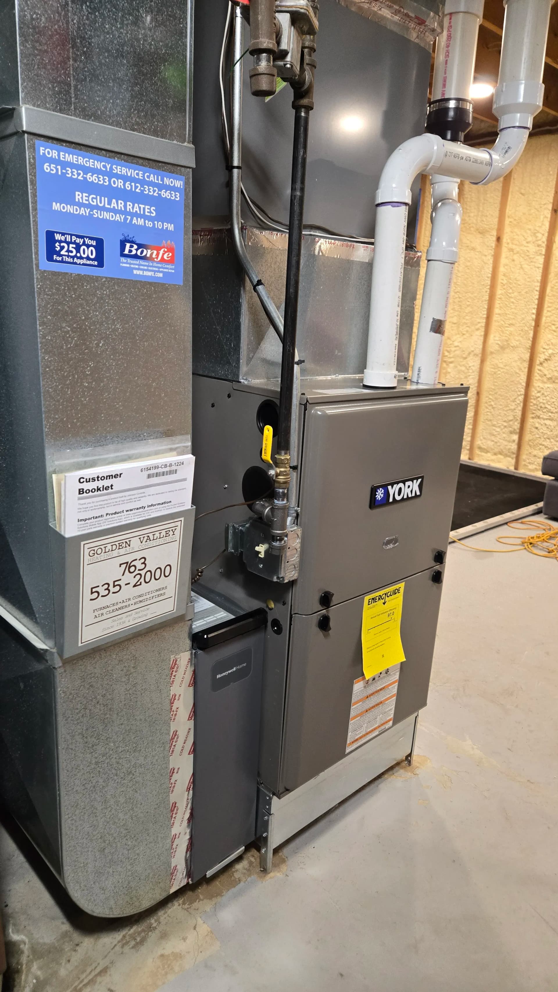 Gallery photos for New York Furnace Installation Brings Year-Round Comfort in Eden Prairie: Image #1