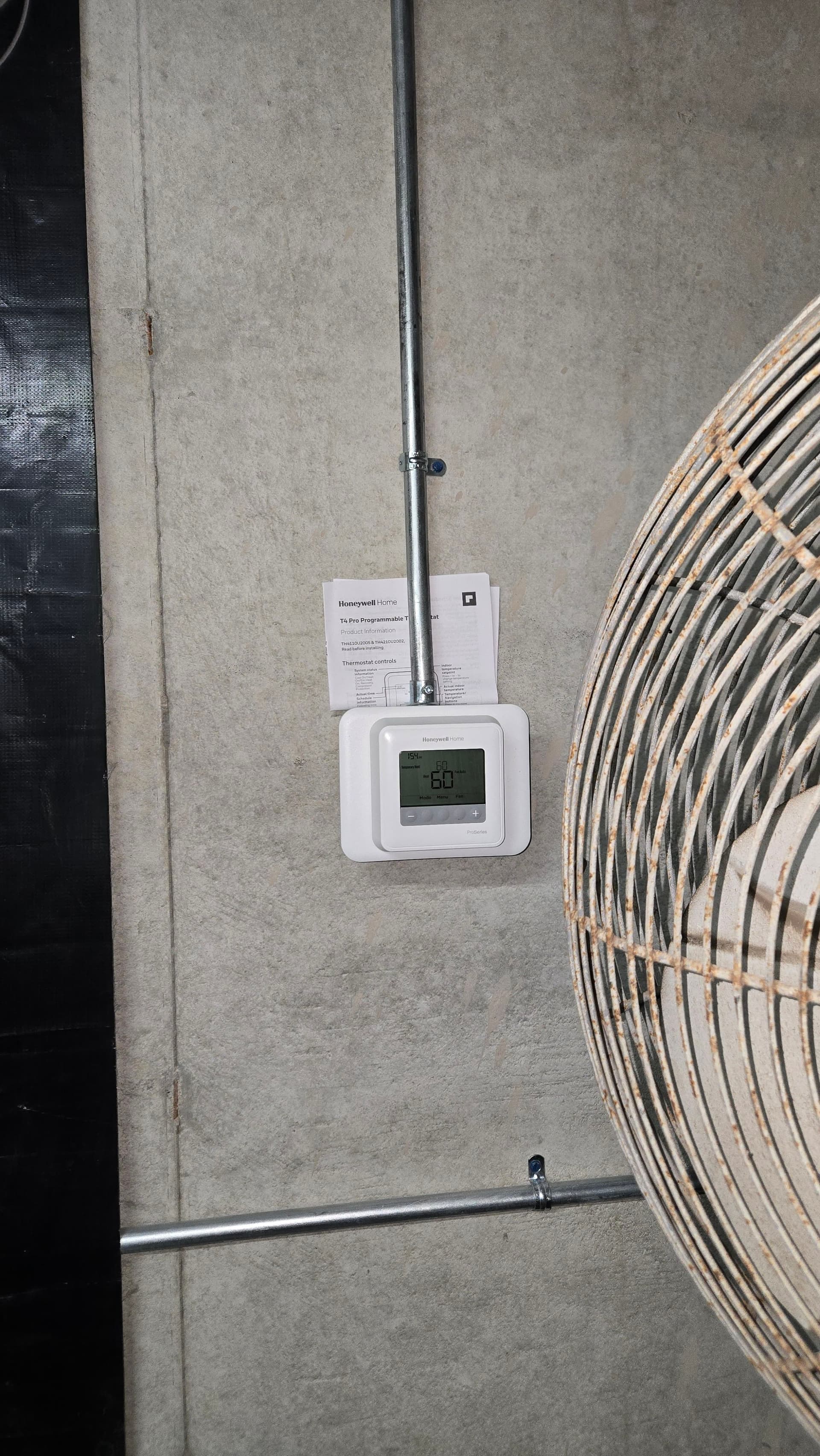 Thermostat Upgrade in Chanhassen Garage