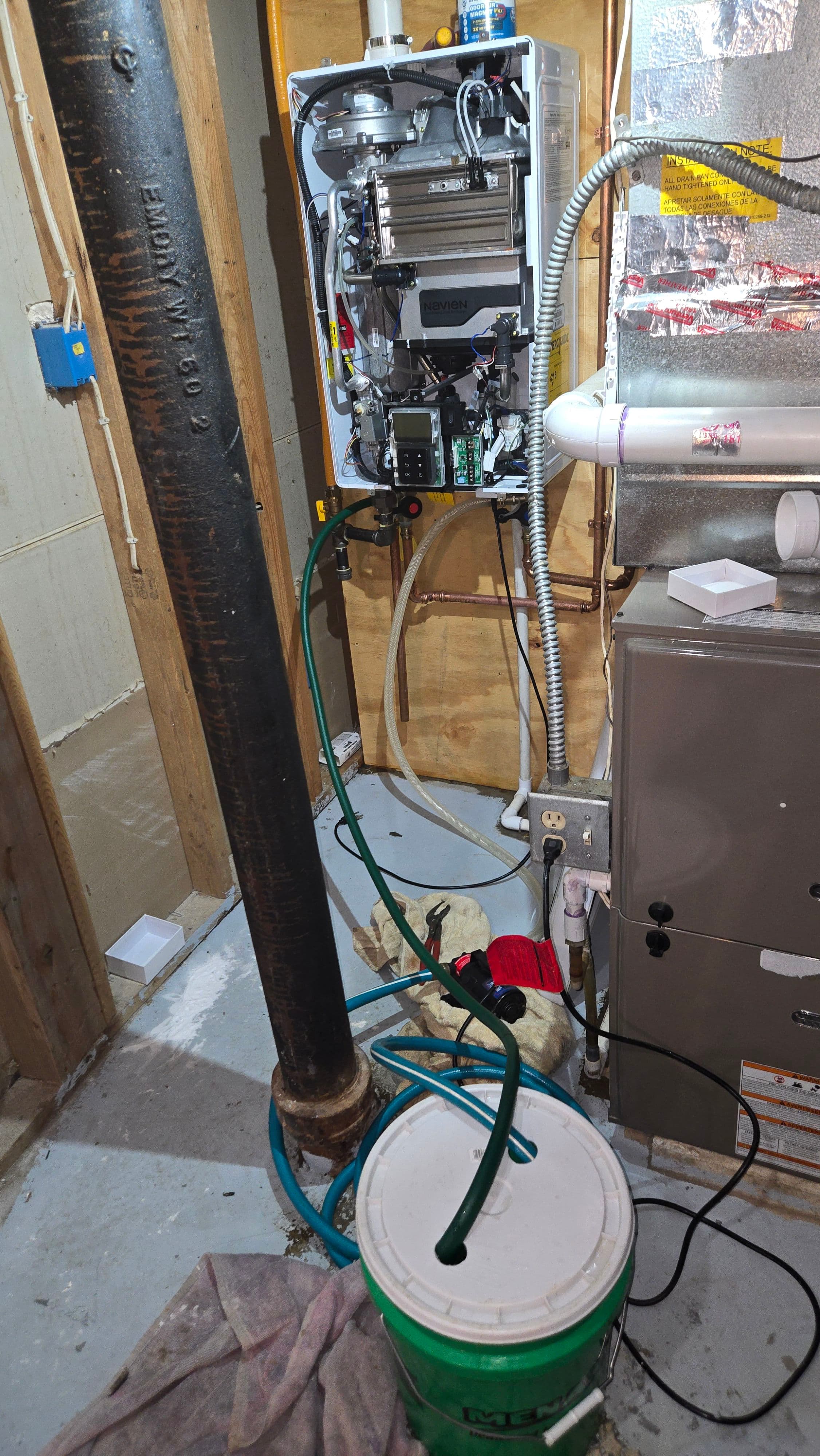 Project Navien Tankless Water Heater Flush in Bloomington image