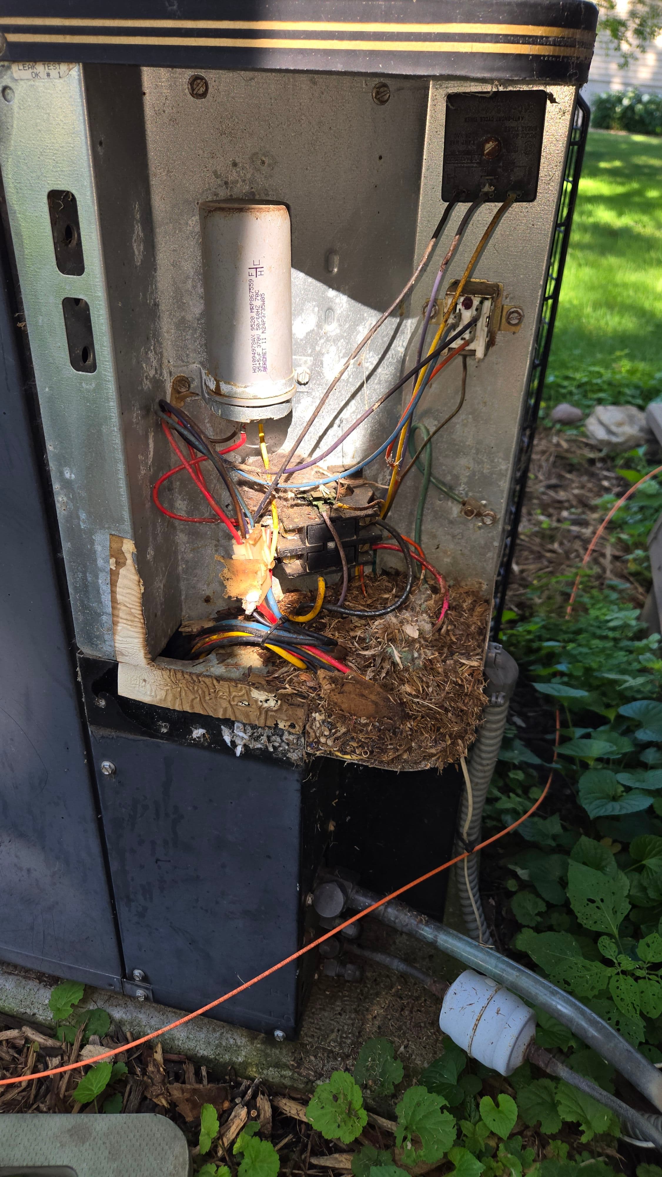 Project Mouse Nest Found Inside an Outdoor AC Unit in Shorewood image