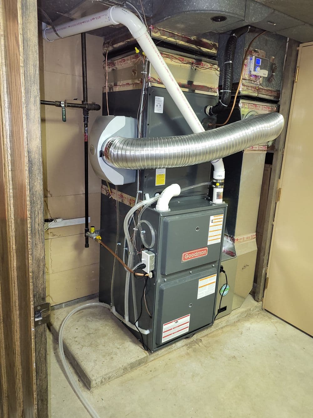 New HVAC Installation with Advanced Air Quality System