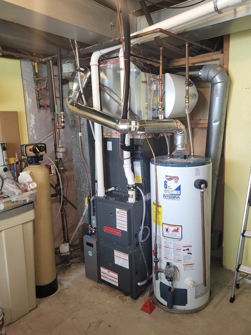 New HVAC System with Aprilaire Humidifier Installation in Champlin