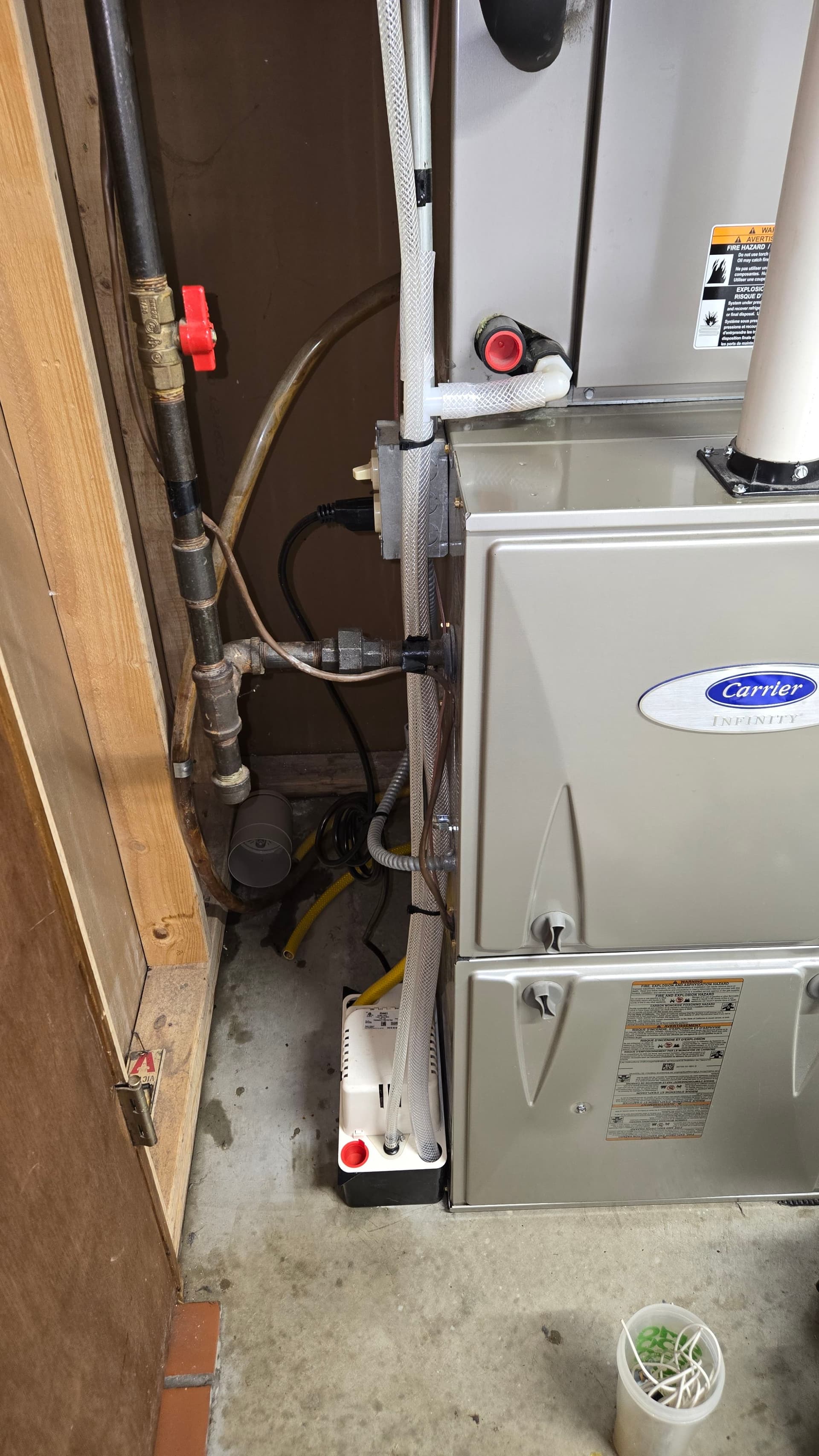 Condensate Pump Fix Stops Repeat Flooding in Minnetonka Home image