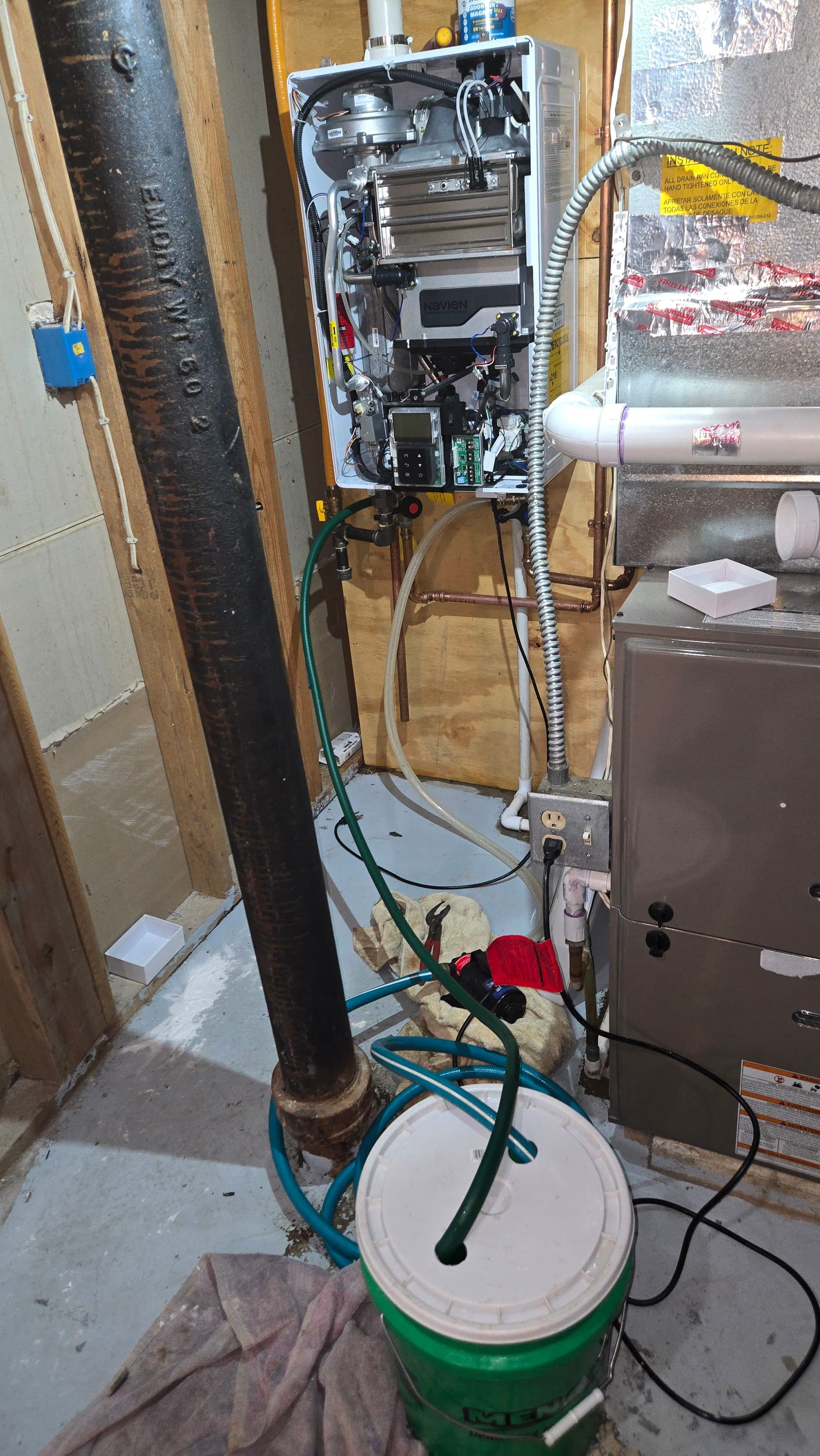 Navien Tankless Water Heater Flush in Bloomington image