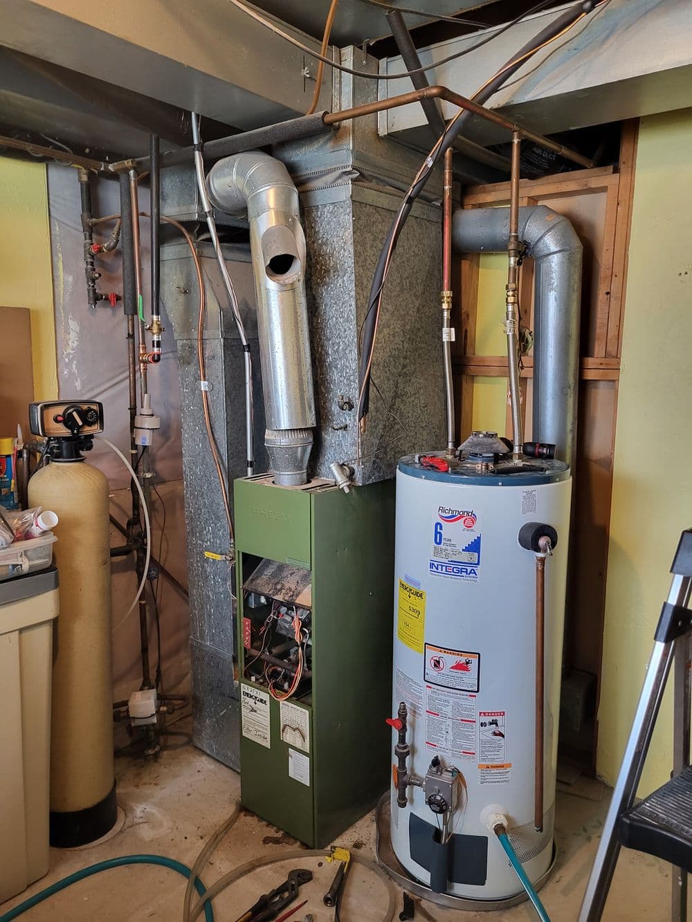 Gallery photos for New HVAC System with Aprilaire Humidifier Installation in Champlin: Image #1